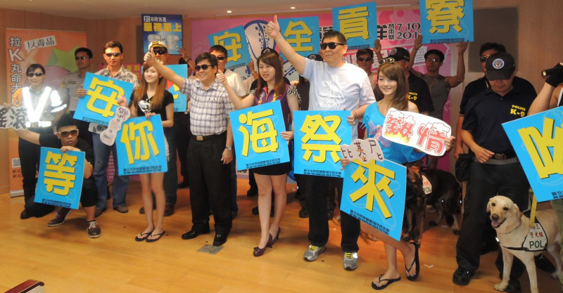 台灣最大的音樂祭－「2013新北市貢寮國際海洋音樂祭」將在7月10日 至14日搖滾登場。圖2之1：陳冠廷/攝   