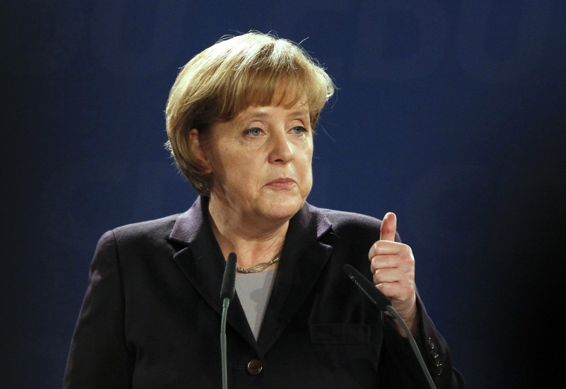 面對希臘財務黑洞，德國總理梅克爾（AngelaMerkel）認為國際貨幣基金是目前唯一可行的辦法。圖片來源：達志影像/路透社   
