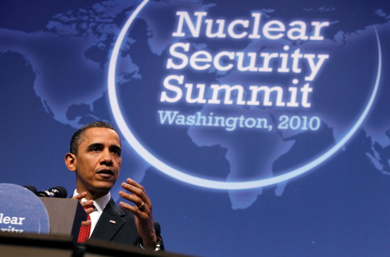 歐巴馬強調就伊朗與北韓的核子計畫，外交行動不能忽略制裁作為。圖片來源：達志影像/路透社   