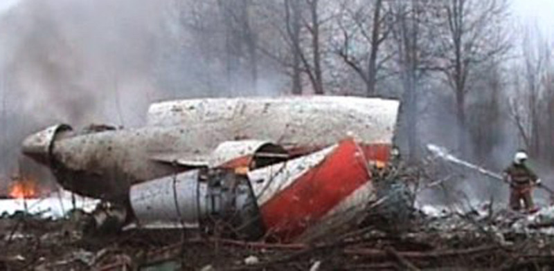 波蘭總統墜機意外，調查人員在解讀黑盒子之後發現，歸咎於專機駕駛的人為失誤。圖片來源：達志影像/路透社。   