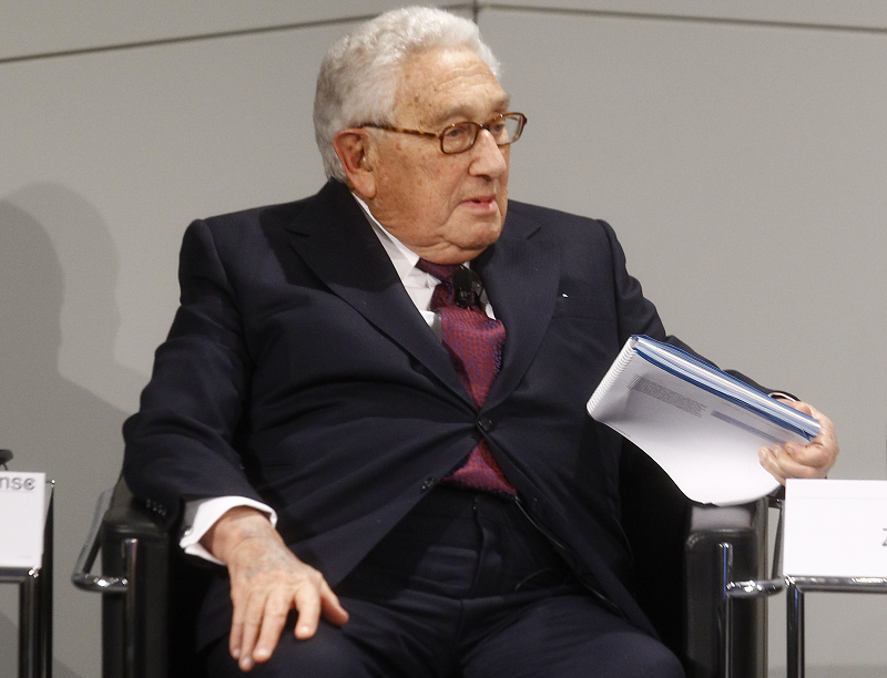 尼克森任內的前美國國務卿季辛吉（Henry Kissinger）當地時間11日接受專訪，大談他對伊朗核問題的看法，也分析俄羅斯總統普亭對美國的態度。圖片來源：達志影像/路透社資料照片   