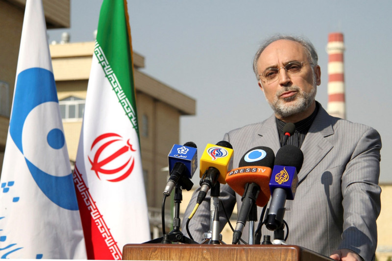伊朗原子能機構負責人沙列西說，伊朗在整個核燃料循環過程中已可「自給自足」。圖片來源：達志影像/路透社   