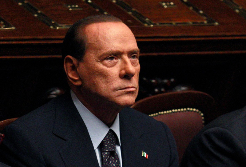 義大利總理貝魯斯柯尼8日表示，將在2個禮拜後的改革措施在議會投票通過後宣布辭職。圖片來源：達志影像/路透社   