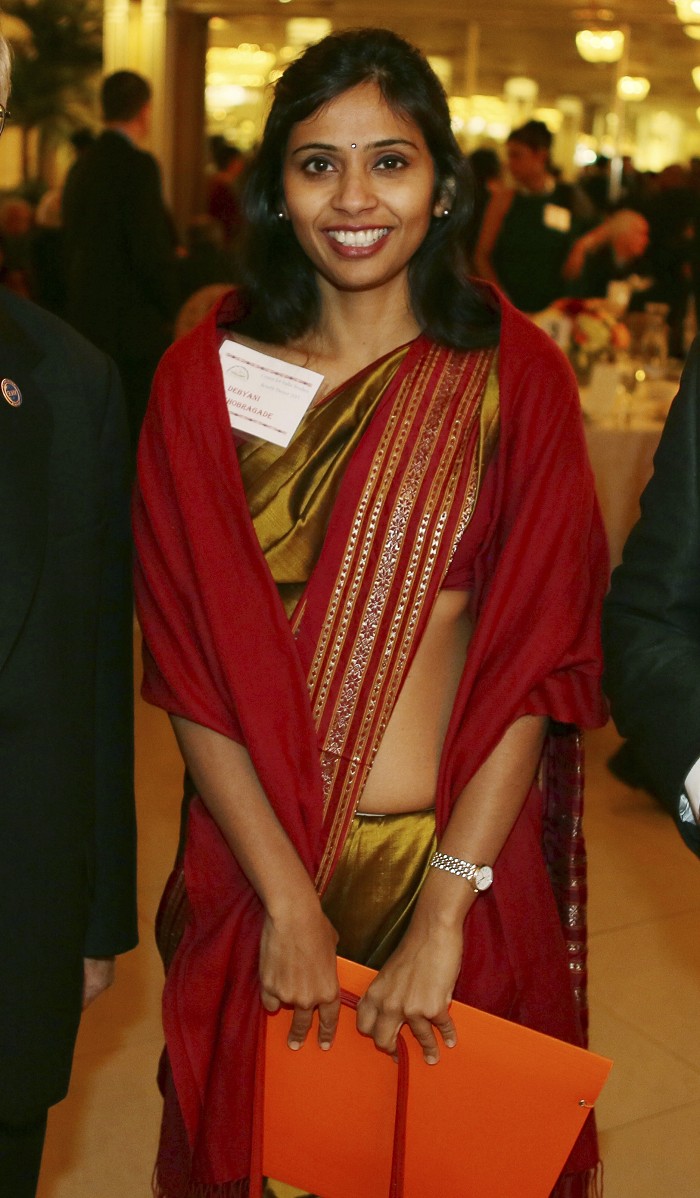 日前遭美國當局當街逮捕，甚至被脫衣搜身的印度女外交官柯布拉加德（Devyani Khobragade），紐約市檢方已於9日將她起訴。圖片來源：達志影像/美聯社資料照片。   