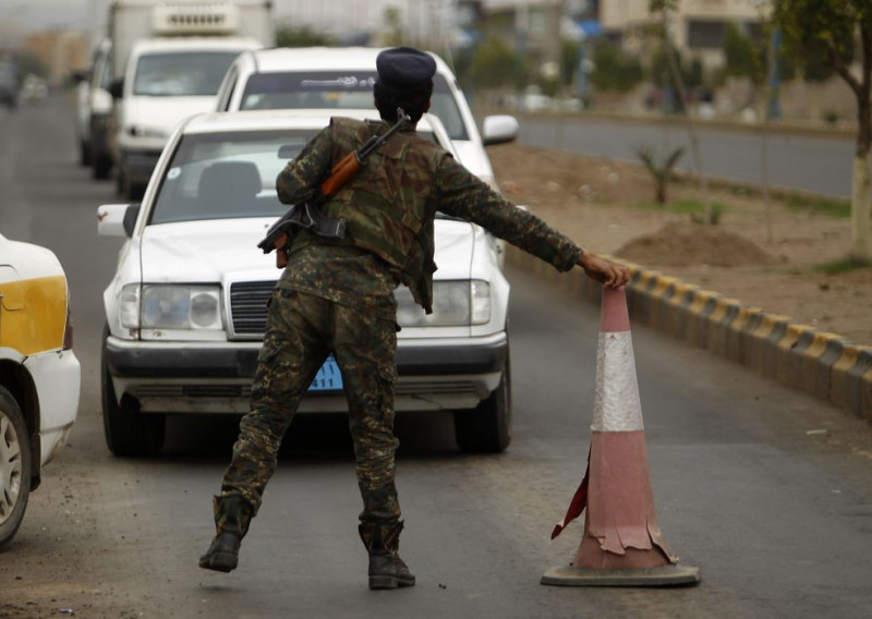 葉門首都薩那周圍，5日部署了前所未見的大批警力。圖片來源：達志影像/路透社資料照片。   