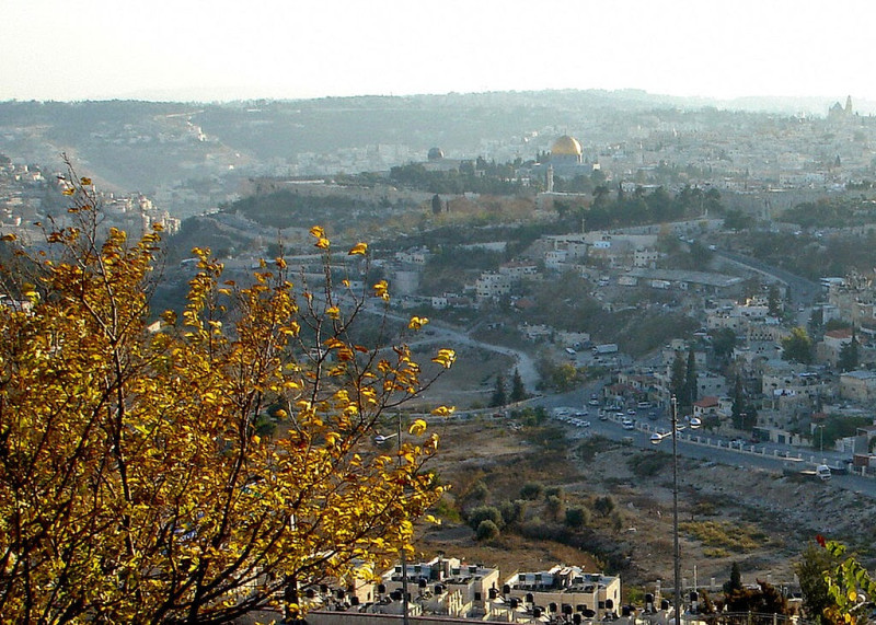 巴勒斯坦人16日放火燒約旦河西岸猶太聖地，以巴世仇心結似乎越結越深。圖：翻攝維基網站   
