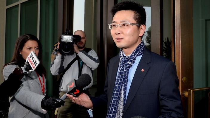 中國移民王振亞是澳大利亞議員，受訪時稱中國鎮壓六四做得對，令人各界撻伐。圖：翻攝SBCNEWS   