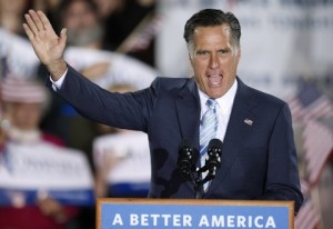 美國共和黨總統候選人羅姆尼(Mitt Romney)對中國的態度強硬。圖片來源:達志影像/路透社。   