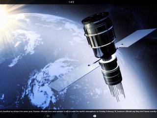 俄羅斯官員警告，1980年發射的宇宙-1220號衛星預計16日將墜落地球。圖：中央社取自每日郵報www.dailymail.co.uk）。   