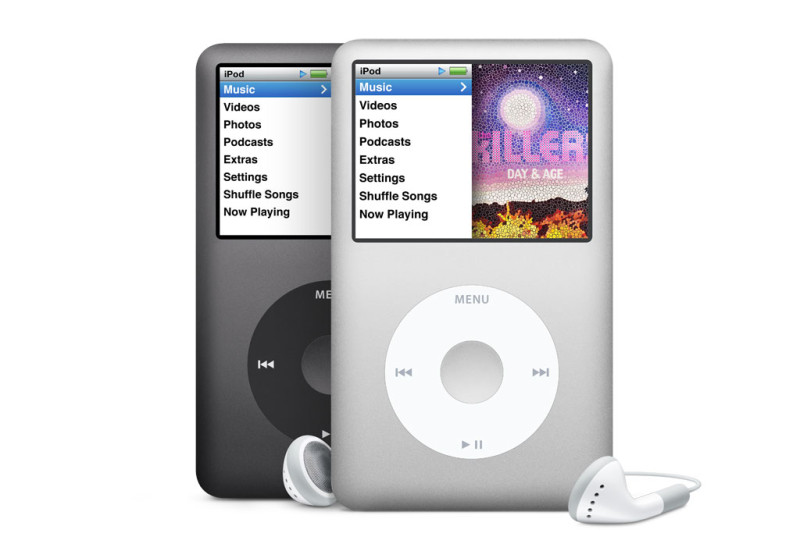 日本共同網10日報導，日本最高法院認定iPod過去機型的圓形選擇曲目“click wheel”侵權。圖為目前仍在銷售的iPod Classic。圖：翻攝網路   