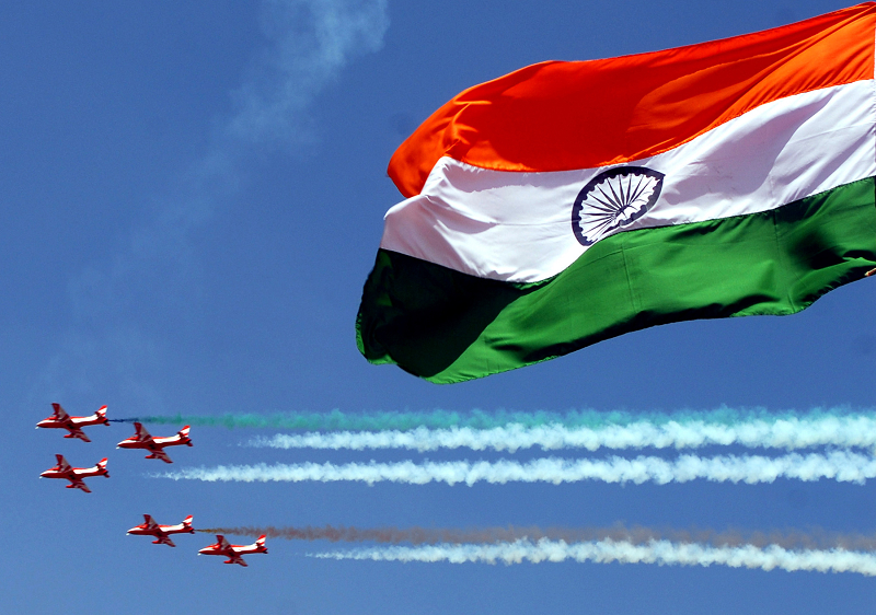 印度近來積極發展全球部署的空軍作戰能力，印度空軍宣稱，未來將朝擁有真正的航空、太空戰力方向邁進。圖片來源：達志影像/路透社   