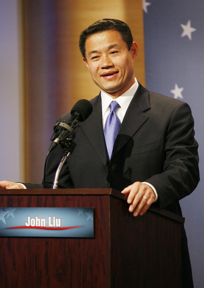 有意競選下任紐約市長的台裔人士劉醇逸，今（11）日被「紐約時報」質疑頻繁頒獎，有政治綁樁嫌疑。(圖片來源:達志影像/美聯社。)   