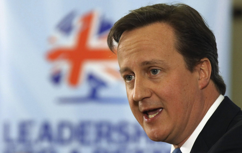 英國媒體引述內閣官員的話指出，英國首相梅伊考慮提名前英國首相卡麥隆（圖）出任北大西洋公約組織秘書長。   圖：達志影像/美聯社資料照片