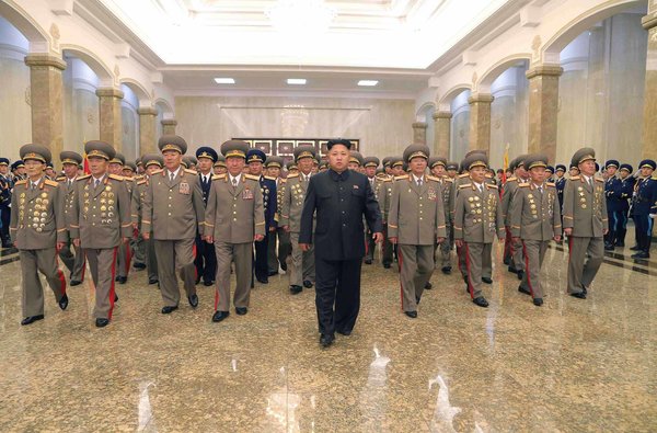 朝鮮領袖金正恩已經一個多月未曾出現在公眾場合。圖：朝鮮中央社   