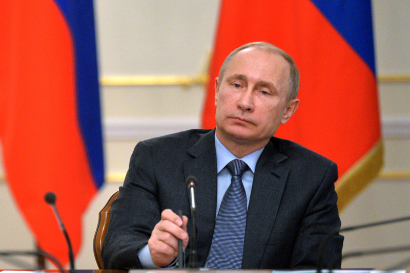 俄羅斯總統普亭展現強人政治，加抗西方世界。圖片來源：達志影像/美聯社資料照片   