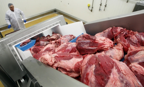 美國的牛肉，不管是進口或出口，都是大問題。圖片來源:達志影像/路透社。   