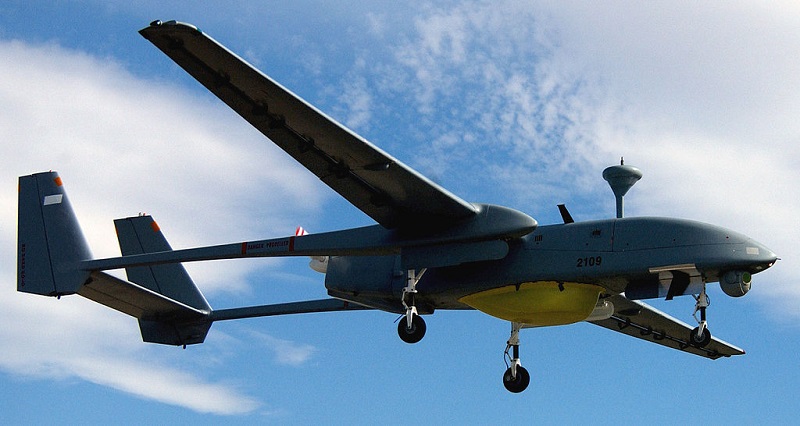 為求遏止「伊斯蘭國」」(IS)，以色列將12架先進的蒼鷺TP無人機以及雲雀小型無人機出售給阿拉伯鄰國約旦。圖：翻攝自Wikipedia   