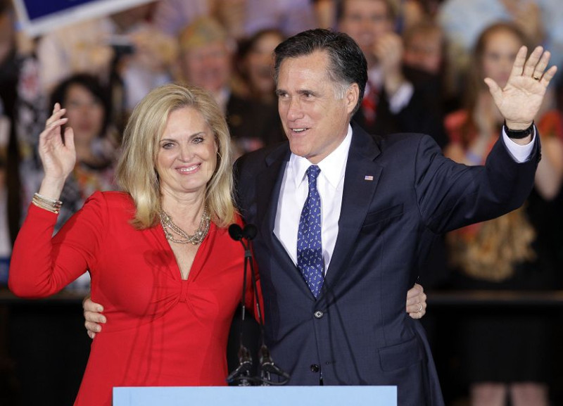 美國共和黨總統候選人羅姆尼（Mitt Romney）21日公開了他跟妻子2011年的報稅單，夫婦兩人共繳納了190萬美元（約5573.4萬台幣）的聯邦稅。圖片來源：達志影像/美聯社。   