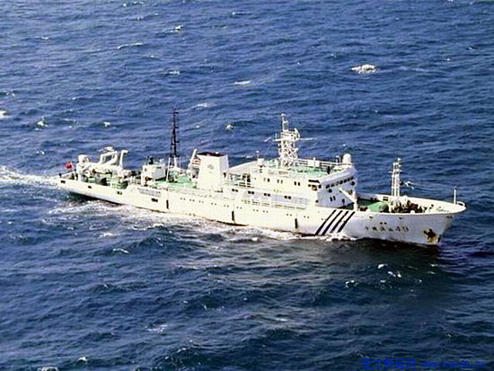 據日本新聞網報導，最新消息顯示，截至今(14)日下午1點20分左右，6艘航行於釣魚台列嶼海域的中國海監船已全數駛離「日本領海」，目前這些船隻正往中國方向行駛。圖片來源：翻攝自網路   