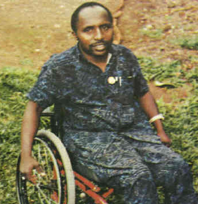 盧安達政府情治官員希姆比康瓦(Pascal Simbikangwa)犯下種族滅絕與反人類罪行，遭判處25年徒刑。圖片來源：達志影像/美聯社   