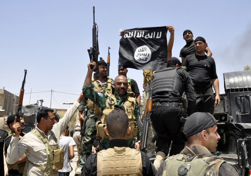 伊拉克和沙姆伊斯蘭國(ISIS)，又稱為「伊拉克和黎凡特伊斯蘭國」(ISIL)，自稱伊斯蘭國(IS)。圖片來源：達志影像/路透社。   