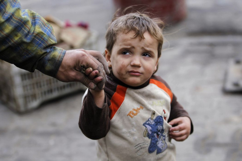 聯合國調停特使布拉希米在日內瓦和平談判會議後表示，敘利亞政府已同意允許婦女和兒童離開反對派所占領的荷姆斯市。圖片來源：達志影像/路透社資料照片   