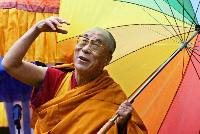 達賴喇嘛日前接受英國廣播公司（BBC）專訪，他表示，已經意識到自己「有可能是最後一位達賴喇嘛」。圖片來源：達志影像/路透社資料照片   