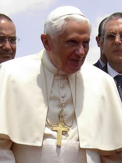 教宗本篤16世（Pope Benedict）發表個人聲明請辭，他將在2月28日卸任。圖：中央社   