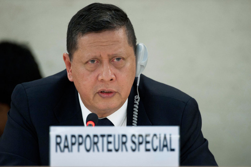 聯合國專員達魯斯曼認為朝鮮構成反人類罪，再次呼籲聯合國安理會移送國際刑事法庭。圖：翻攝聯合國網站   