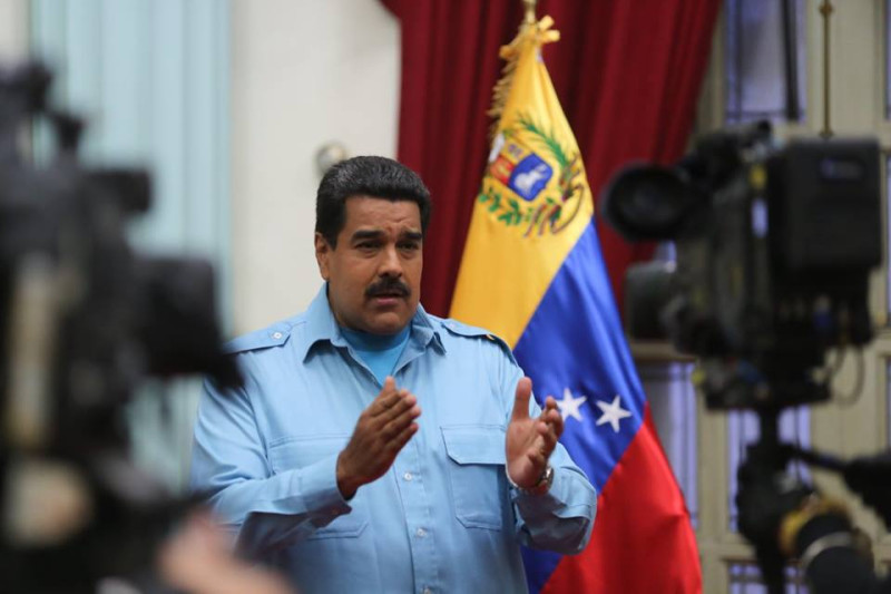 委內瑞拉總統馬杜洛民調已經跌至20%。圖：翻攝馬杜洛臉書   
