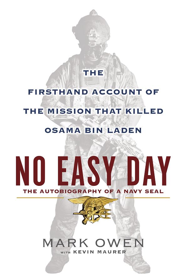 「不簡單的一天」(No Easy Day)一書披露狙殺賓拉登任務的第一手細節資訊，將於下週出版，圖片為出版社釋出的封面照。圖片來源：達志影像/美聯社   