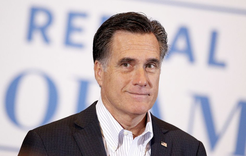 美國前麻州州長羅姆尼（Mitt Romney）30日贏得共和黨德州初選，也正式獲得黨內總統候選人提名資格，將在今年11月6日對陣歐巴馬。圖片來源：達志影像/路透社。   