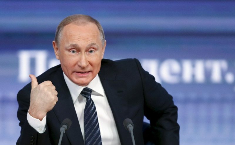 俄羅斯總統普亭雖然支持度飆升，但專家認為他越來越強烈的威權統治，已經引發許多民眾不滿。   圖：達志影像/路透社資料照片