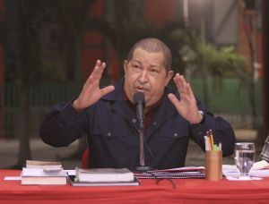 委內瑞拉總統查維茲堅持說他體內的癌細胞沒有擴散。(資料照，圖片來源:達志影像/路透社。)   