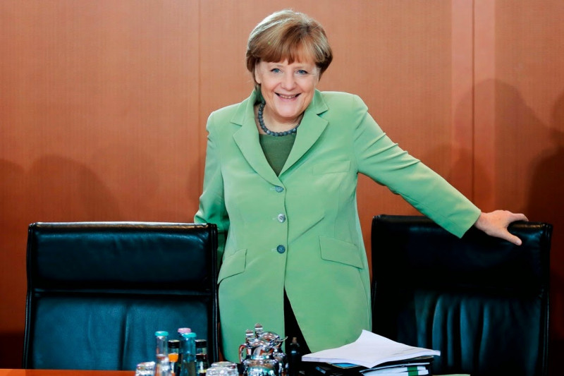 為了讓英國能夠留在歐盟，德國總理梅克爾（Angela Merkel）29日承諾扮演「建設性」角色，不排除修訂歐盟條約的可能性。圖片來源：達志影像/美聯社資料照   
