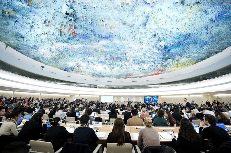 聯合國人權理事會11日宣佈，任命3位獨立專家組成國際調查委員會，對加薩衝突爆發以來所發生違反國際法和國際人權法的行為進行調查。圖片來源：聯合國新聞中心。   