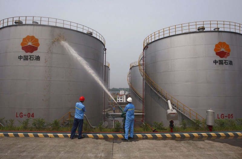 中國是全世界第二大石油進口國，僅次於美國。圖片來源：達志影像/路透社   