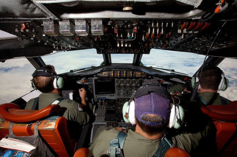 澳洲空軍出動海上巡邏機幫忙搜尋馬航MH370班機的蹤跡。圖片來源：達志影像/路透社   
