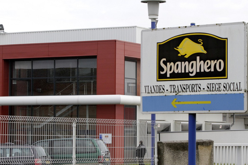 法國一間加工肉類廠商史班傑洛（Spanghero），涉嫌將750公噸馬肉混充牛肉出售。圖片來源：達志影像/路透社。   