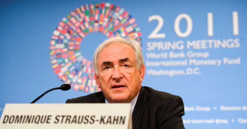國際貨幣基金（International Monetary Fund）主席史特勞斯卡恩（Dominique Strauss-Kahn）的性侵疑案，讓IMFF內部權力分配的爭議再度浮上檯面。圖片來源：達志影像/路透社。   
