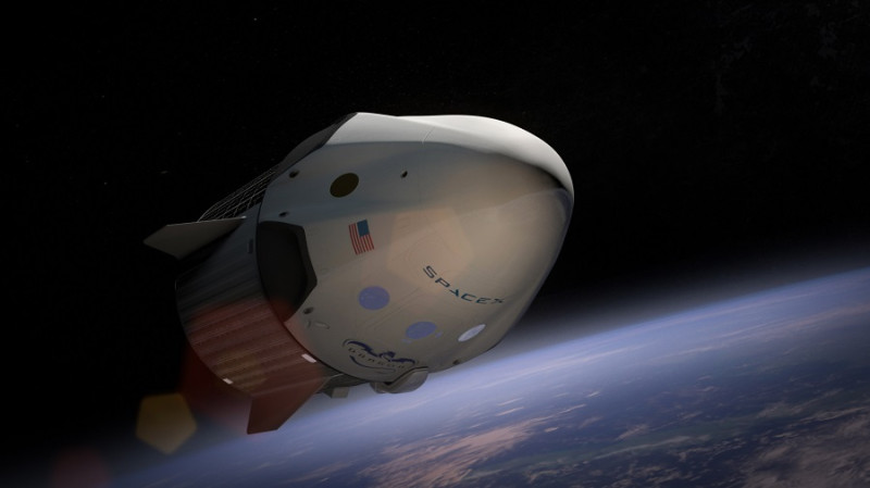 太空科技先鋒SpaceX公司與Google合作，透過發射衛星在太空打造地球之外的第2個網路。圖：翻攝自Space X官網   