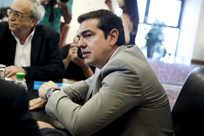 希臘總理齊普拉斯2日表示，希臘已呈交債權人「全面」與「實際」的改善方案，並做出「艱困讓步」。圖片來源：達志影像/路透社   