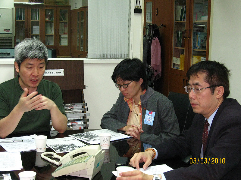 公督盟拜會民進黨團，要求國會實質地審議兩岸協議。   