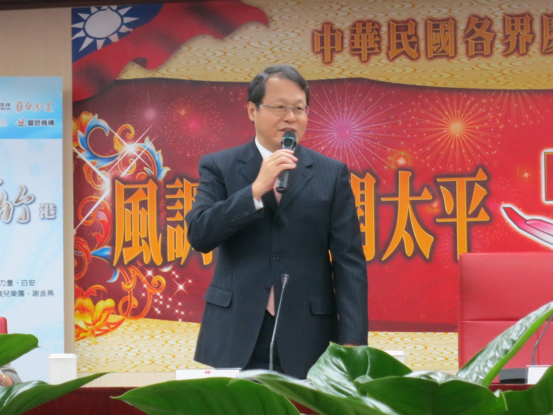 內政部次長蕭家淇4日表示，國慶大會將由王金平進總統府邀請總統蒞臨會場。圖：林朝億/攝   