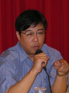 師大教授胡幼偉出任行政院發言人。圖片來源:中央社。   