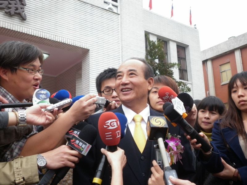 第8屆立法院正副院長選舉1日登場，由立法院長王金平以68票獲得5連任。圖片：謝莉慧/攝   