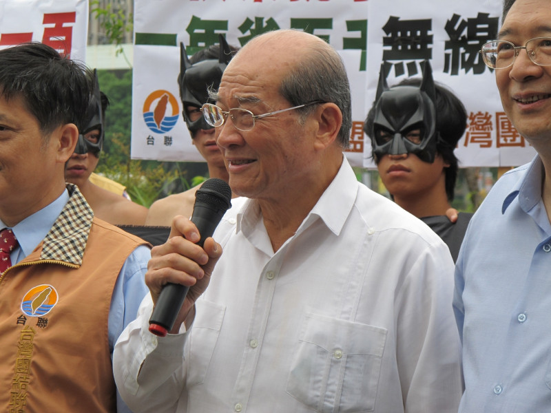 台聯主席黃昆輝7日表示，要取得人民認同，台聯必須靠自己努力。圖：林朝億/攝   