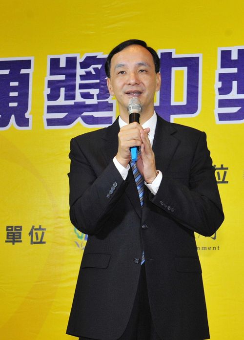 台灣智庫最新的一項民調顯示，如果馬政府要更換行政院長，在提示選項的4人名單中，以朱立倫（圖）呼聲最高。圖片來源：新頭殼資料照片。   