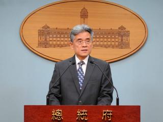 外交部次長柯森耀(圖)今(29)日下午在總統府召開記者會宣布，馬英九總統將於8/11出訪，主要是率團祝賀友邦巴拉圭新任總統就職，該出訪行程訂為「賀誼專案」。圖片來源：中央社資料照片   
