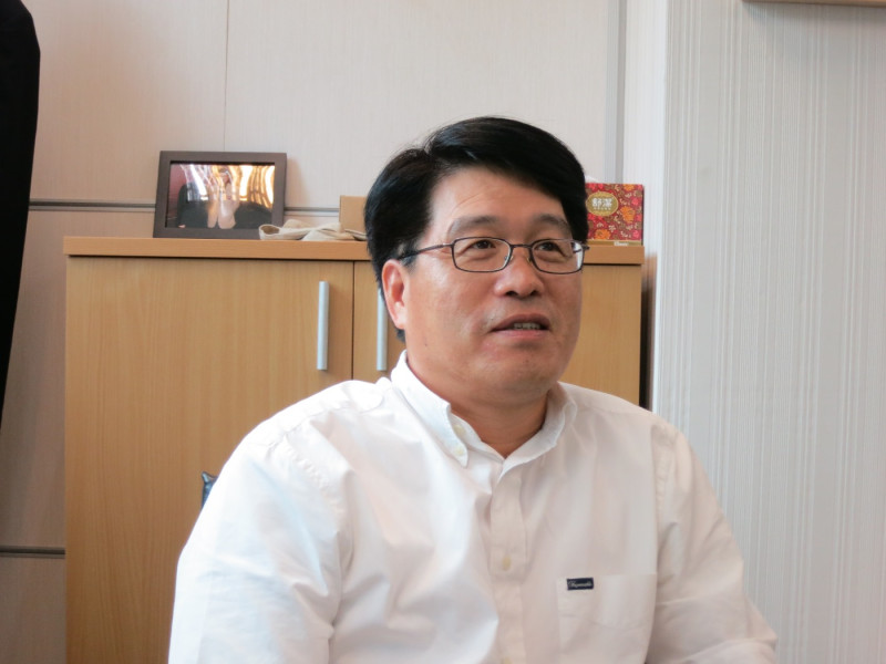 民進黨智庫副執行長游盈隆27日表示，民進黨將於8月舉辦陳水扁執政功過研討會。圖：林朝億/攝   